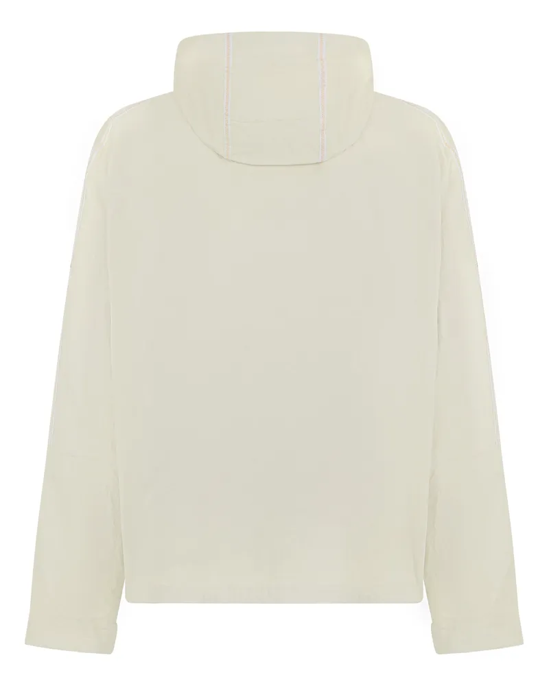 Moncler Waterproof Polyamide Raincoat — Beige Beige