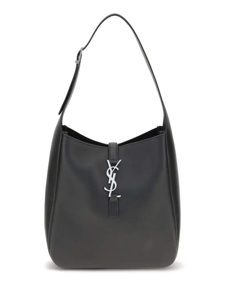 Saint Laurent Le Shoulder Bag — Black Black