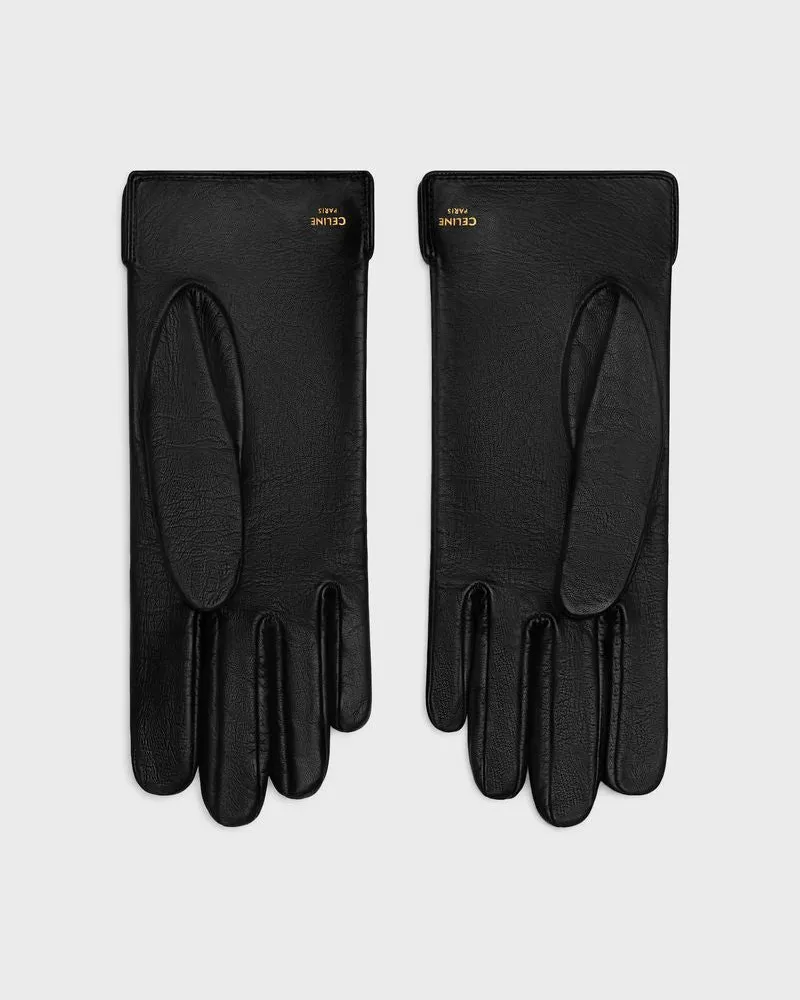 Celine H26 Gloves — Black Black