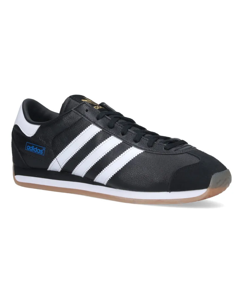 adidas Men's Sneakers Black Goatskin Black