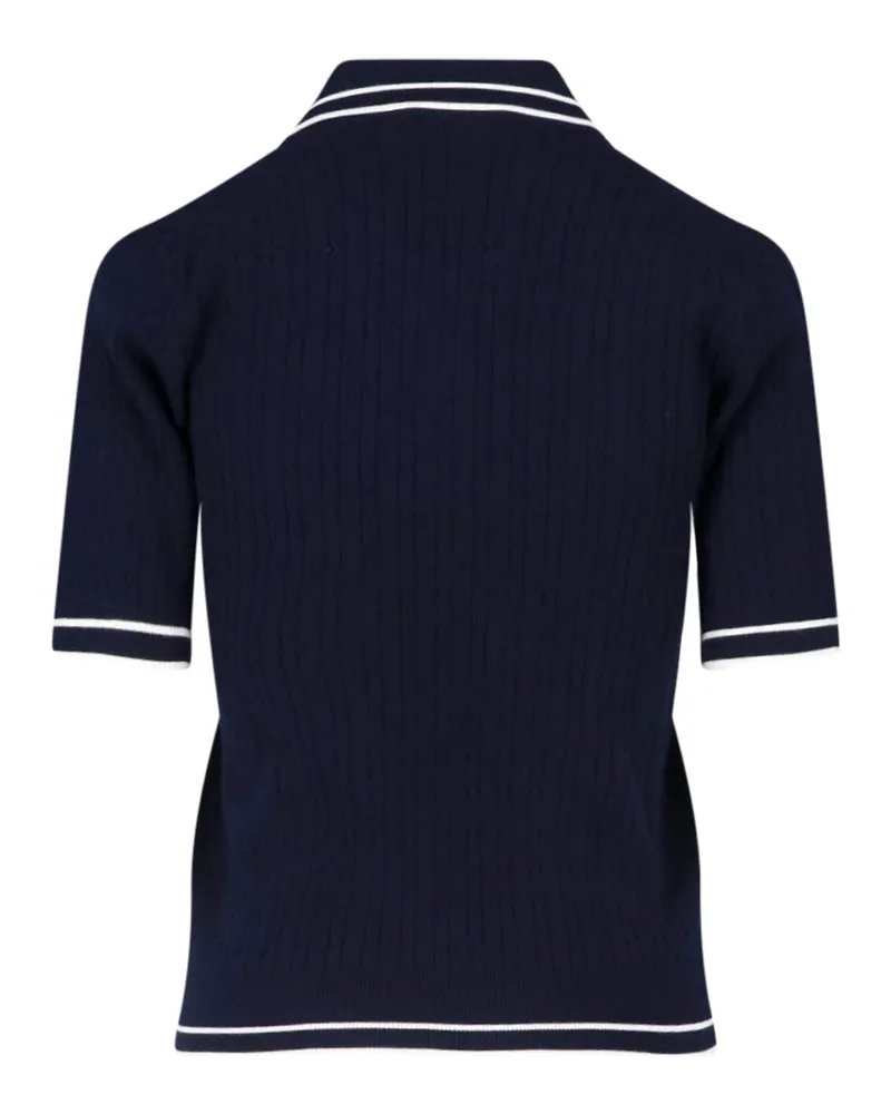 SPORTY & RICH Women T-Shirts And Polos Blue Navy