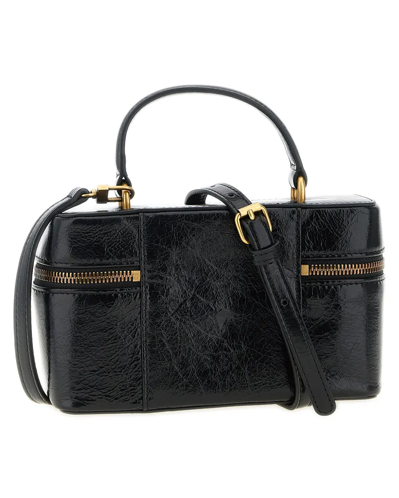 Pinko Vanity Top Handle Bag — Black Black