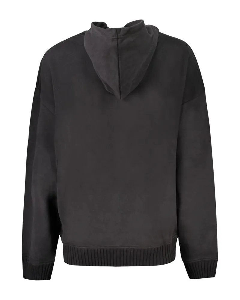 Calvin Klein Organic Cotton Hoodie — Black Black