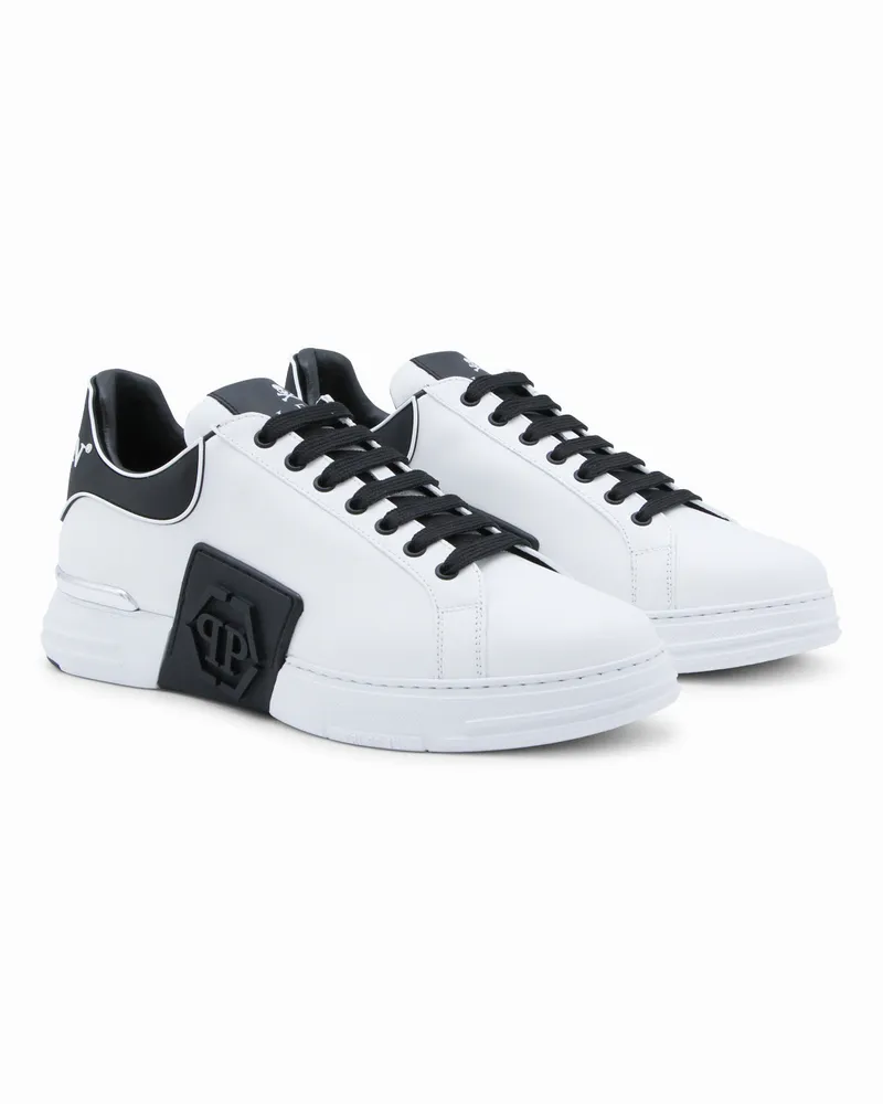 Philipp Plein Men's Sneakers Black _cover Le Sole El White