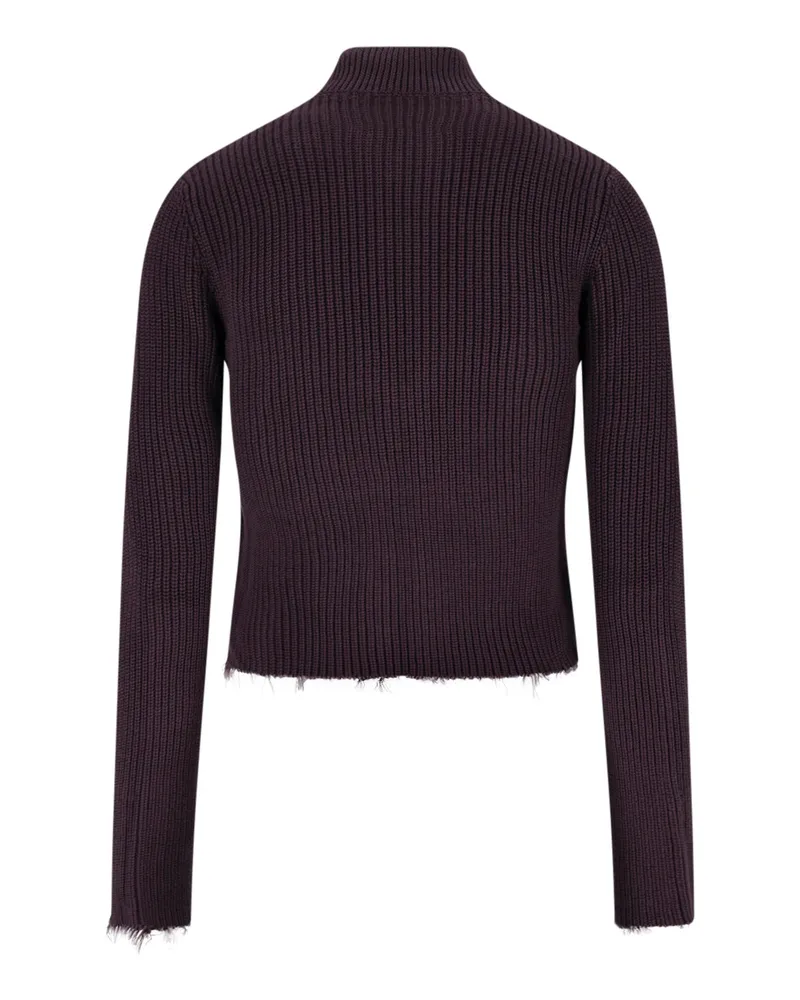 Maison Margiela Women Sweaters Brown Cotton Brown