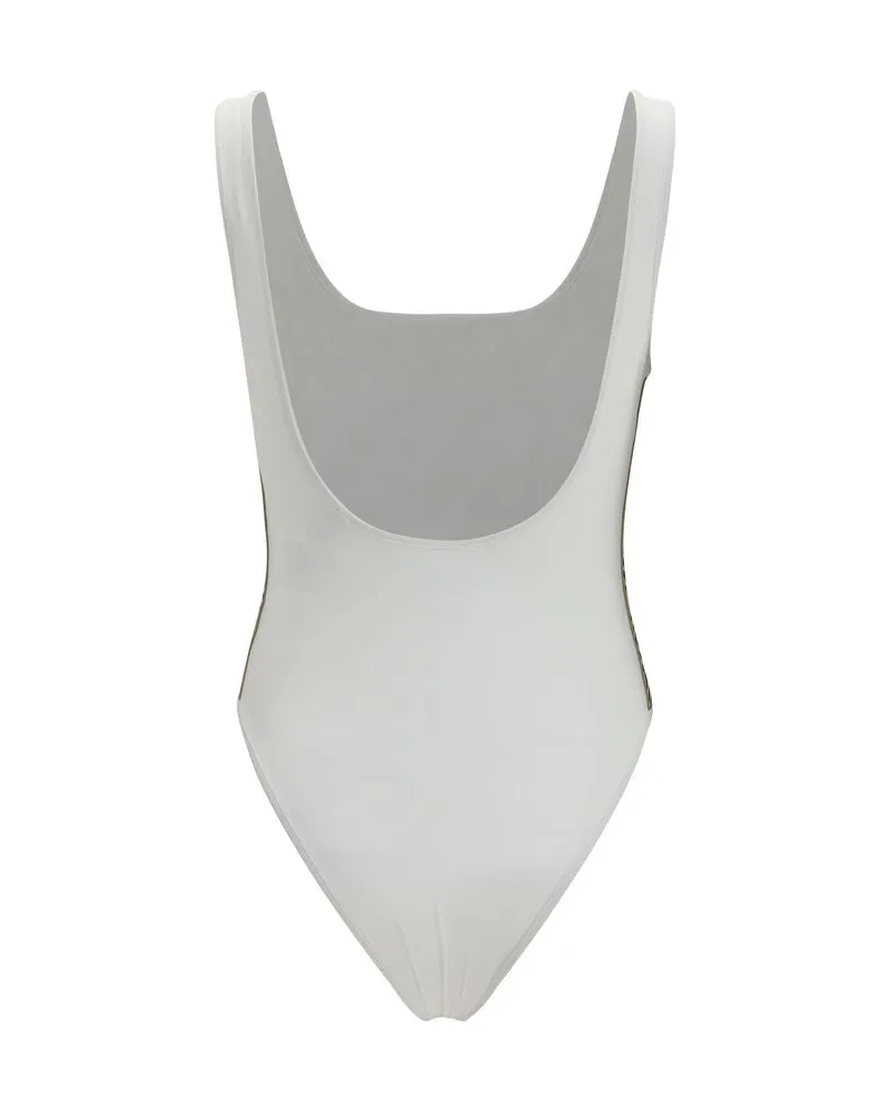 Burberry Women's White Polyamide One-Piece Swimsuit Clothing White