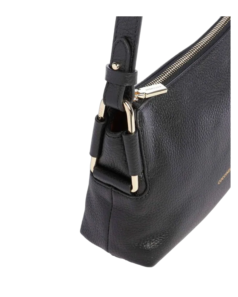 Coccinelle Women's Shoulder Bag Black Genuine Leather Shoulder-bags Black
