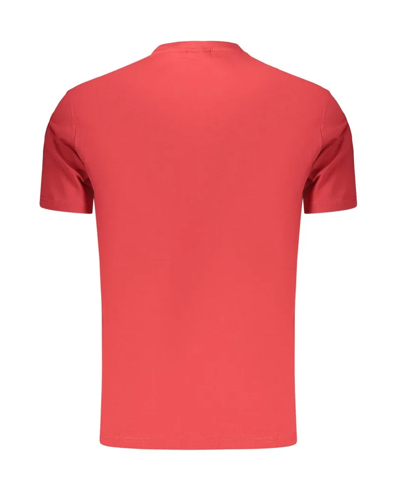Napapijri Cotton T-Shirt — Red Red