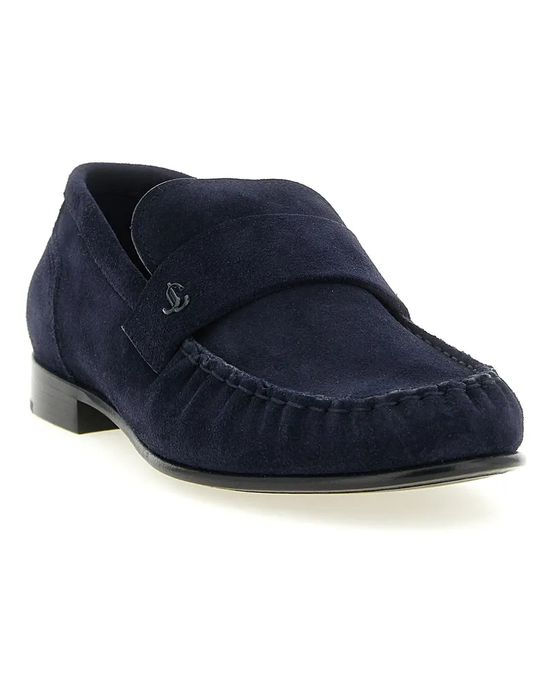 Jimmy Choo Ellis Loafer — Navy Navy