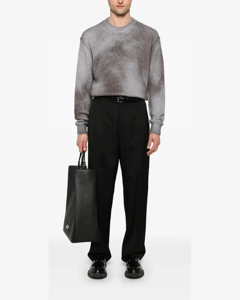 Golden Goose Men's Virgin Wool Trousers Ss26 M Black