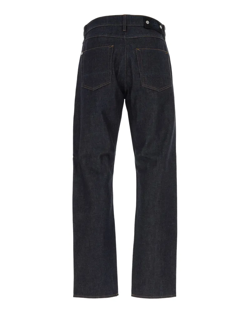 Stone Island Men's Trousers - Blue Raw Pantaloni Blue
