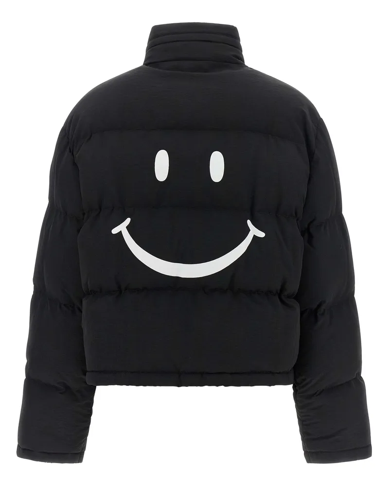 Moschino Women's Black Polyamide Bomber Clothing Black