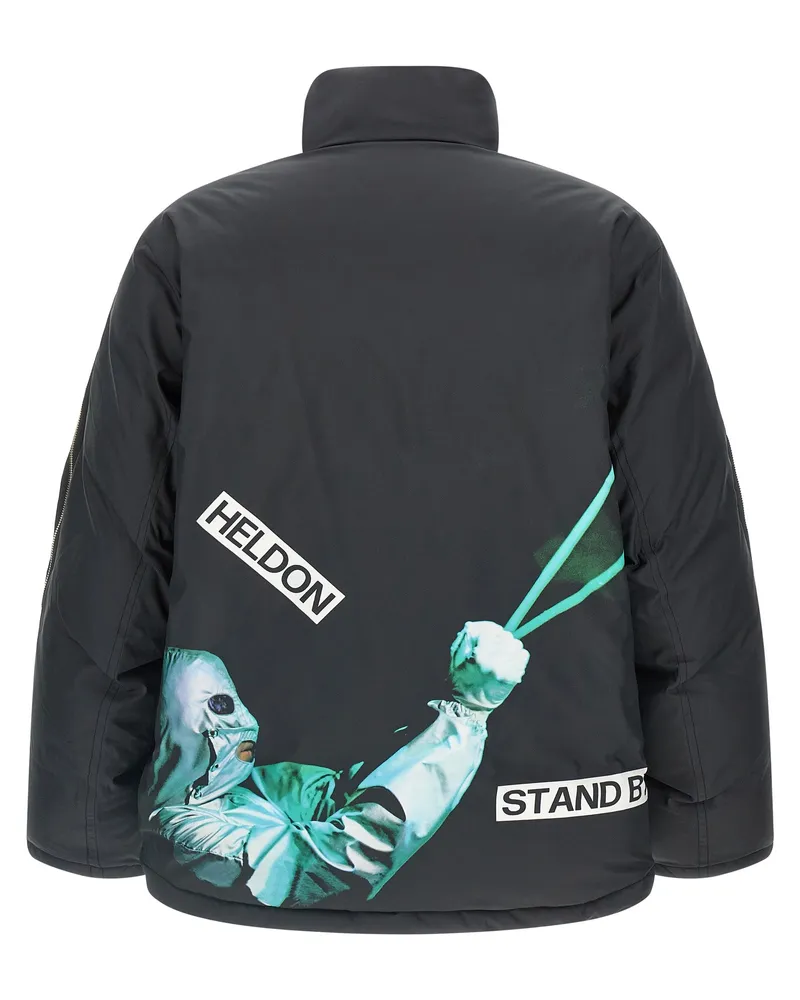 Undercover Men's Black Polyester Shell Jacket Clothing Black
