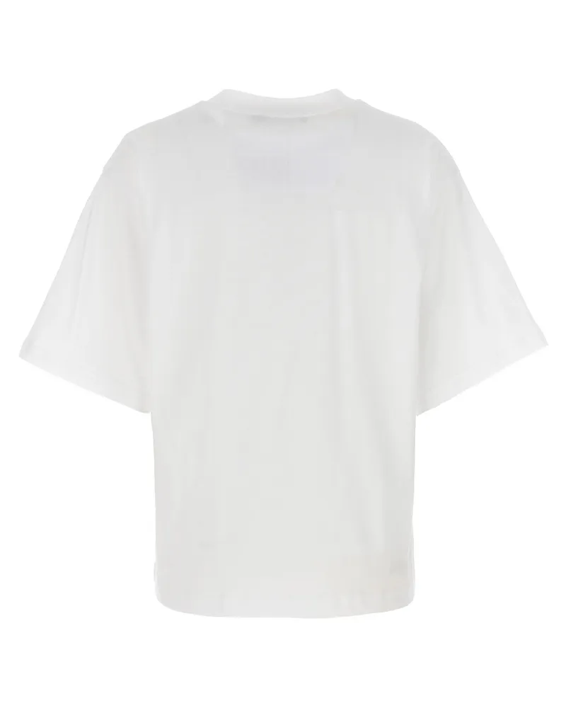 Dolce & Gabbana Logo-Print Cotton T-Shirt — White White