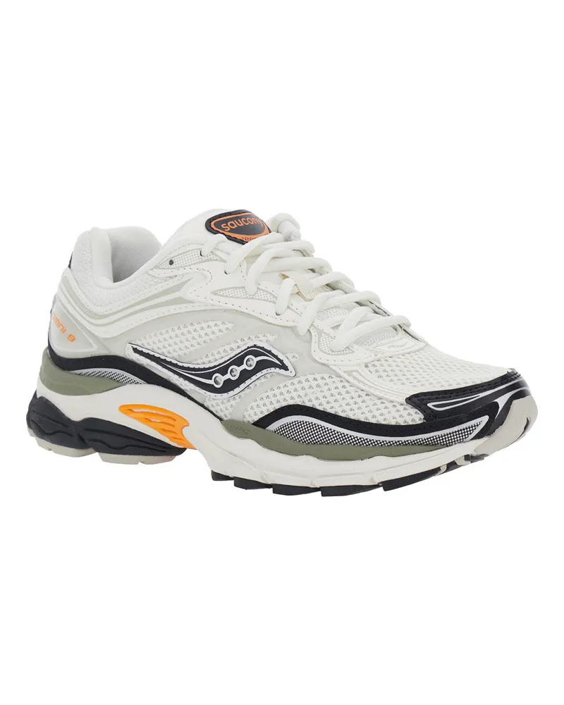 Saucony Unisex Sneakers Omni 9 White Polyurethane Trainers White