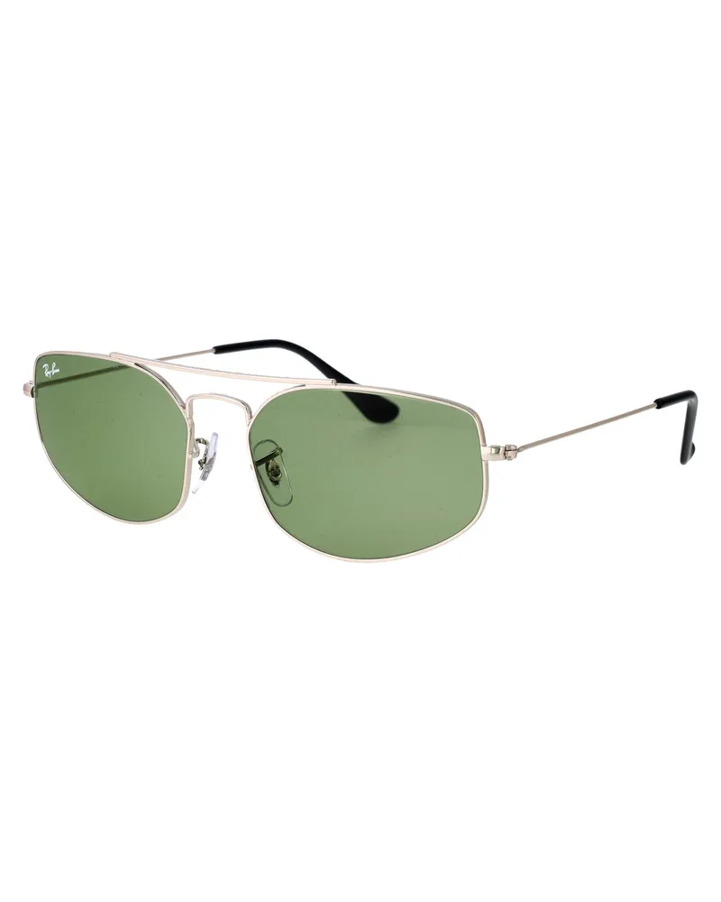 Ray Ban Unisex Sunglasses Explorer 5 Silver Metal Silver