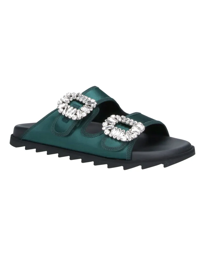 Roger Vivier Women's Sandals Green Outer: 57 Green