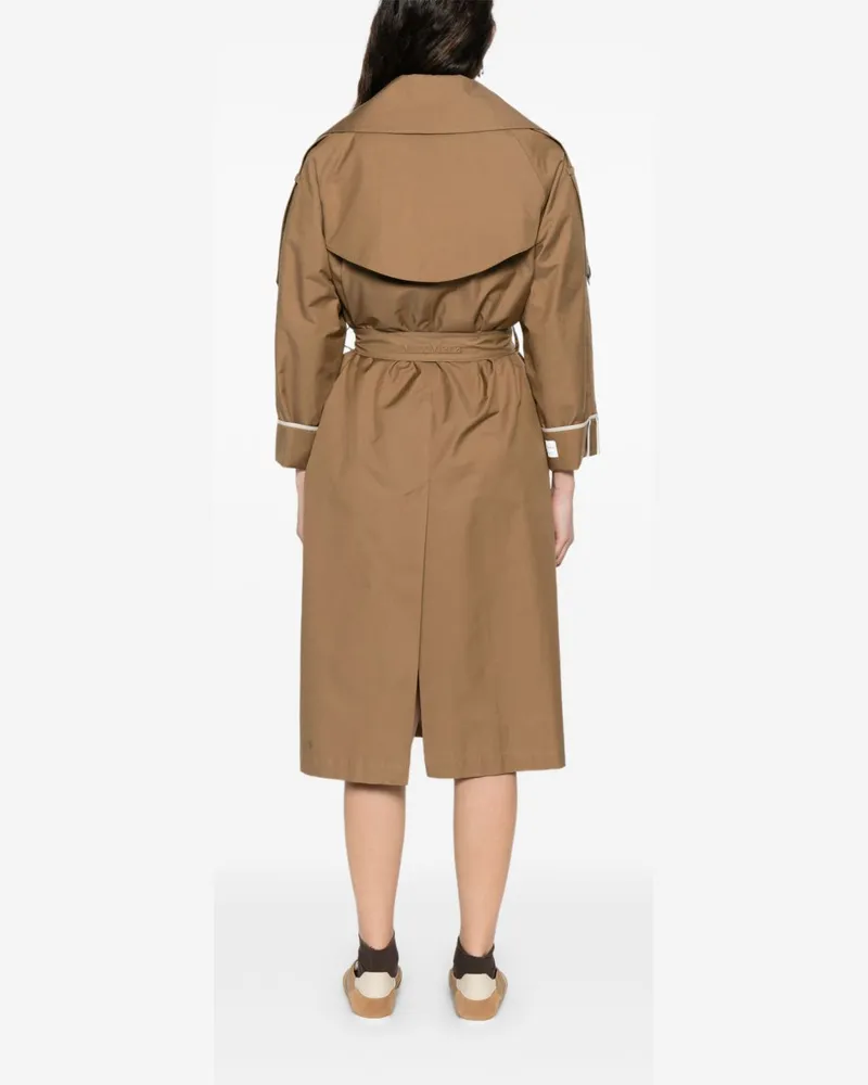 Max Mara Women's Trench Coat Studio Brown & Raincoats Brown