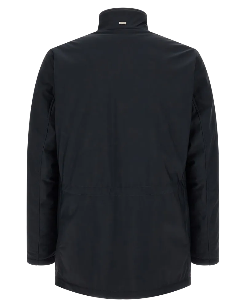 Herno Technical Polyamide Jacket — Blue Blue