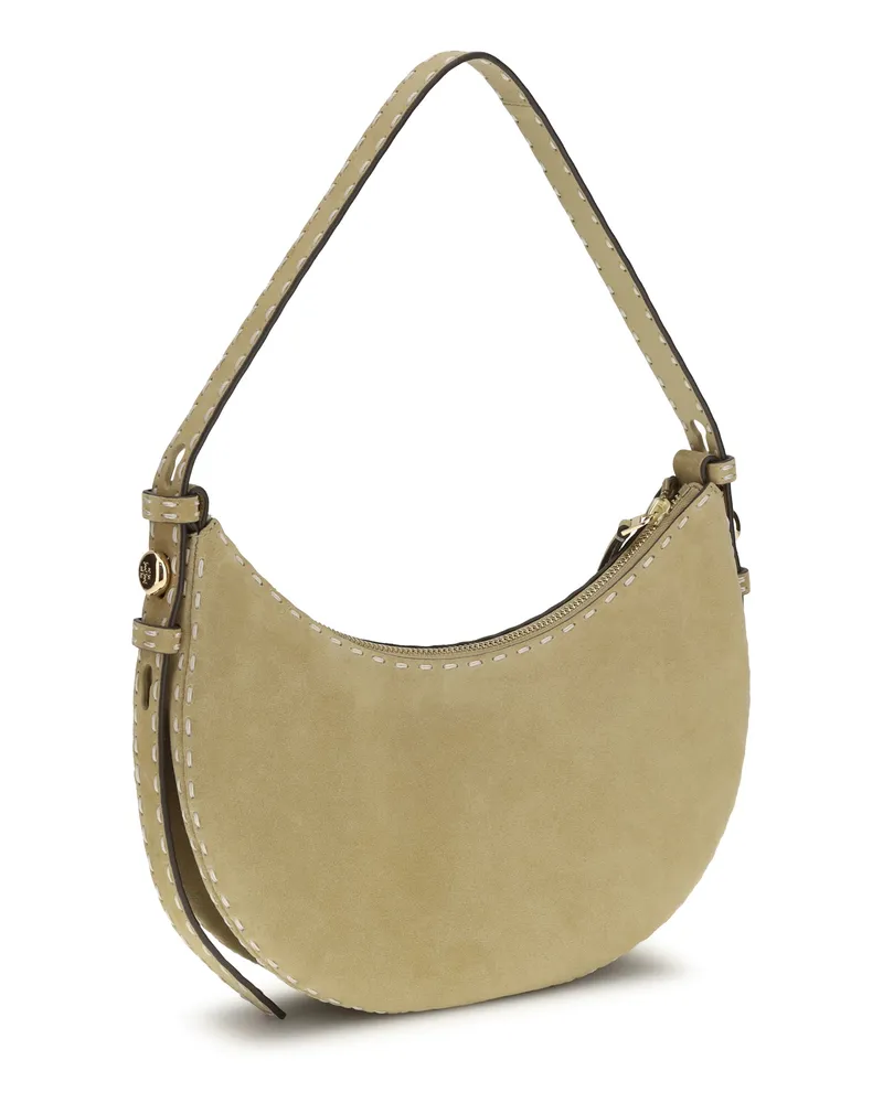 Tory Burch Women's Leather Shoulder Bag Butter Calf Handbags Hand Beige