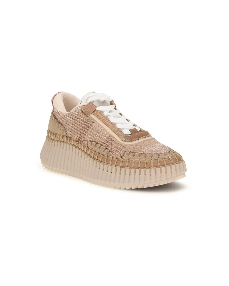 Chloé Nama Sneakers — Beige Beige