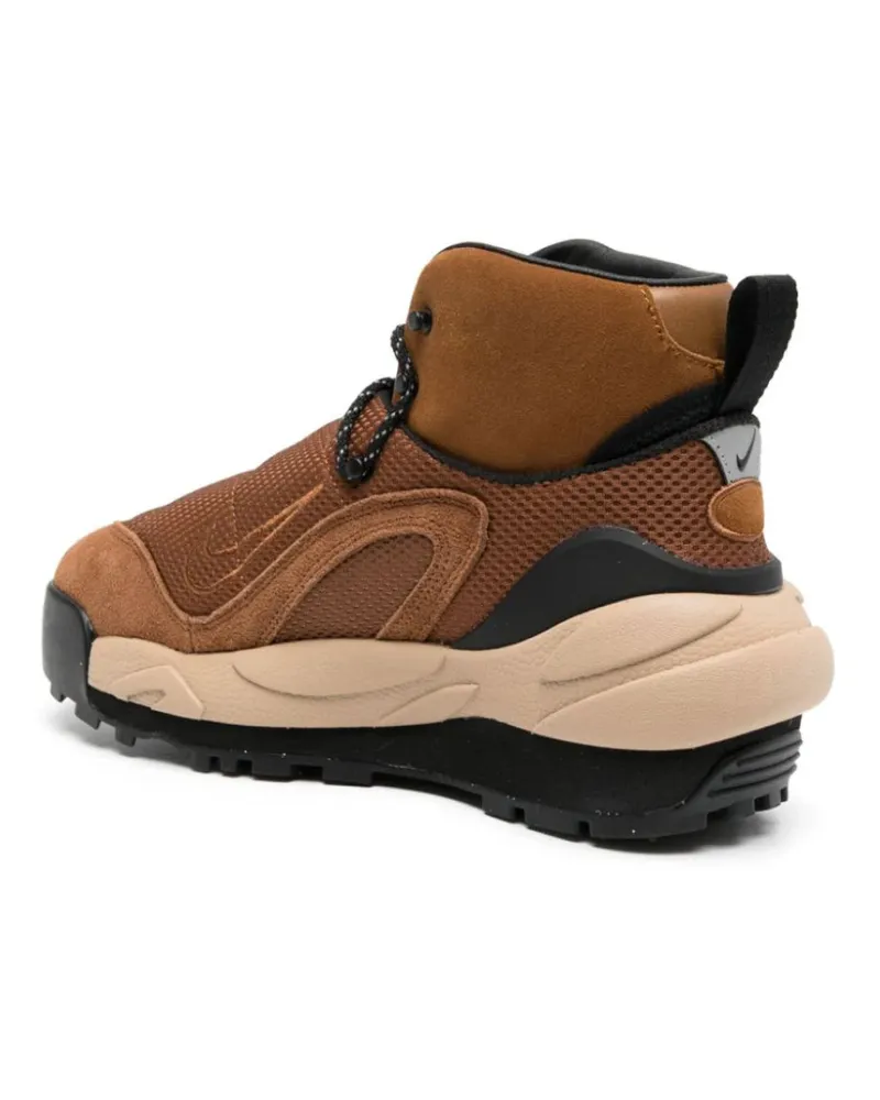 Nike Men's X Sacai Magmascape Sp Sneakers Brown Shoes Brown