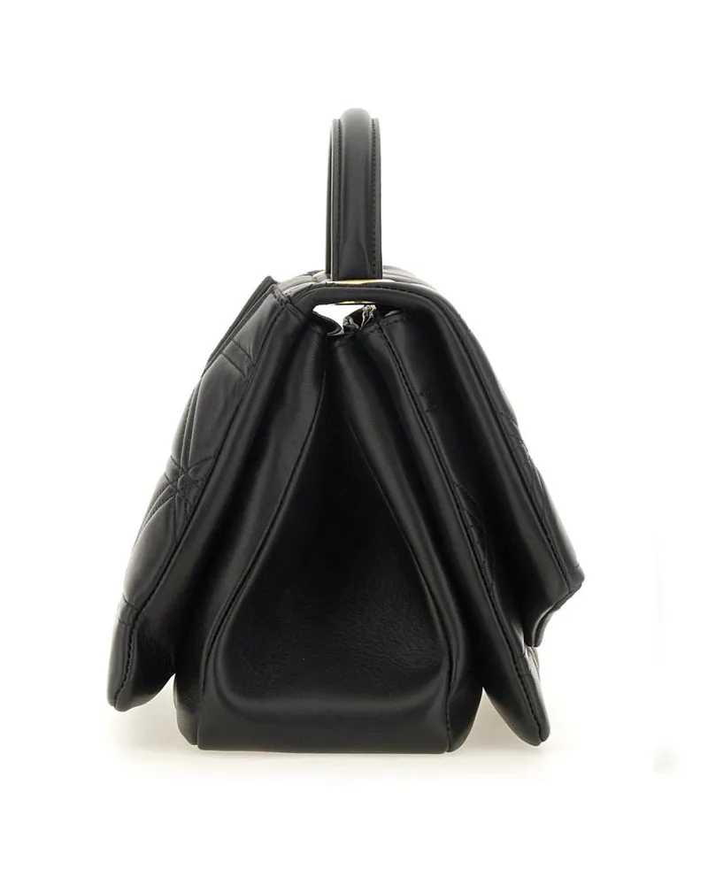 Vivienne Westwood Sibyl Top Handle Bag — Black Black