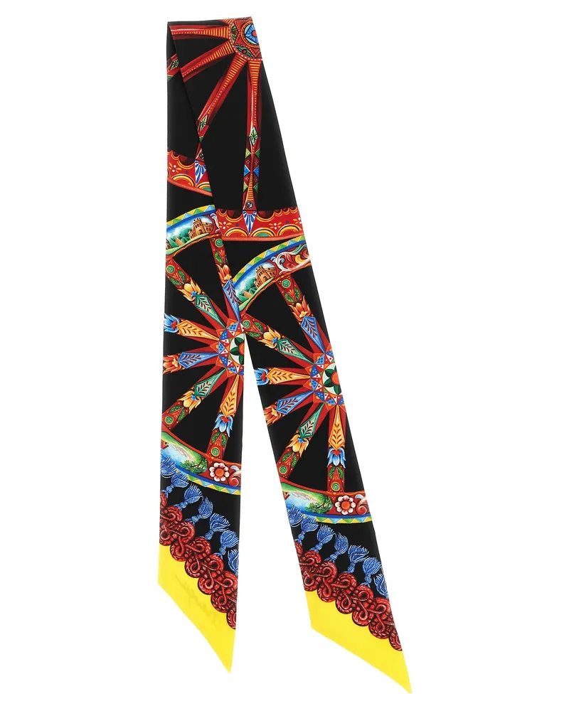Dolce & Gabbana Women's Multicolor Silk Foulard Accessory Multicolor