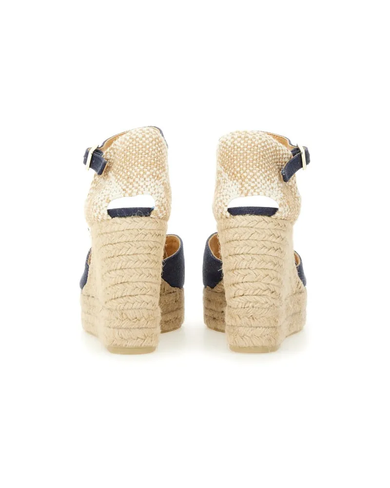 Castañer Cotton Canvas Espadrille Flat — White White