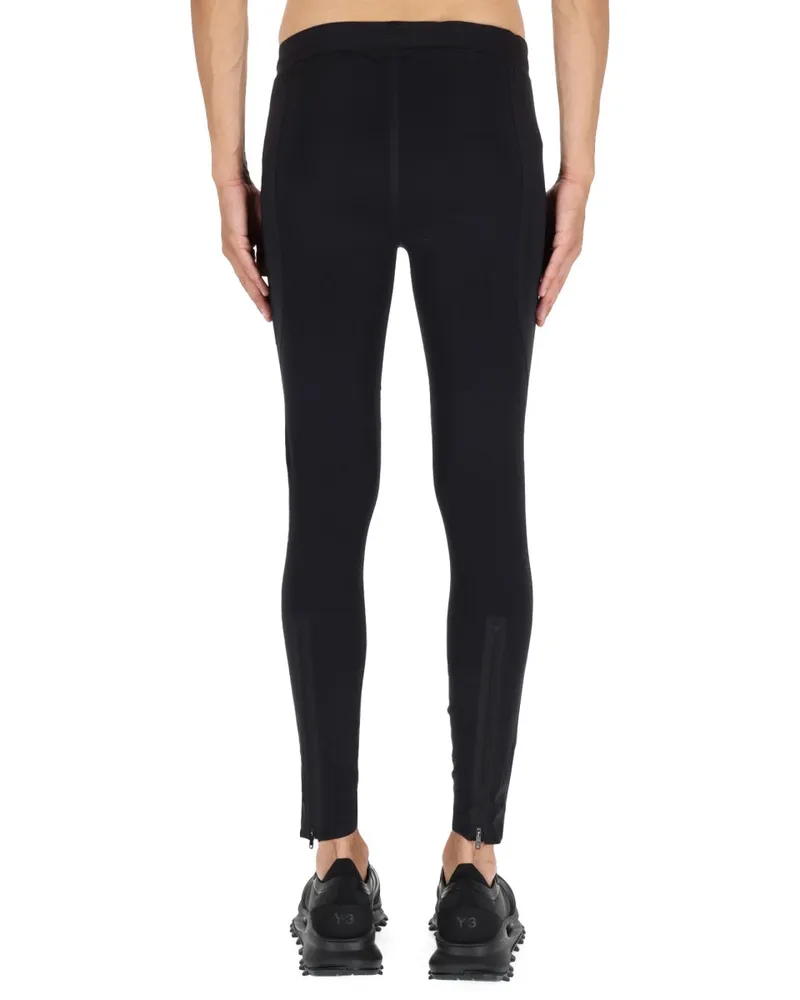 adidas Slim-Fit Running Trousers — Black Black