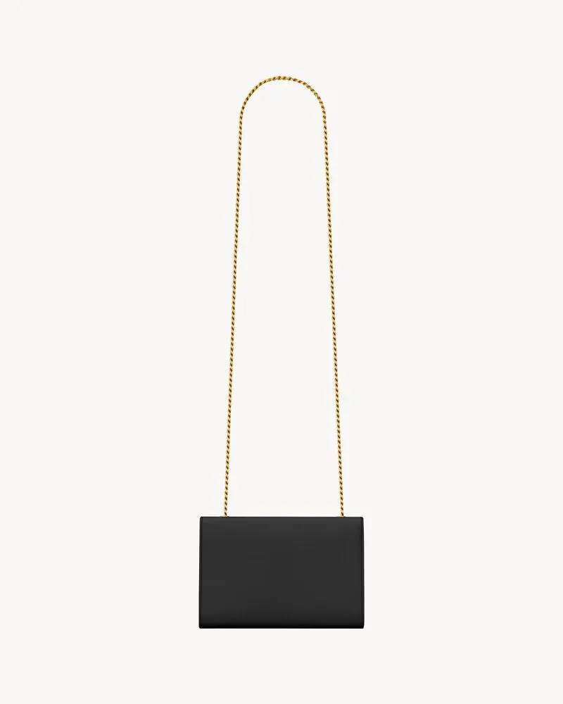 Saint Laurent Wallet — Black Black