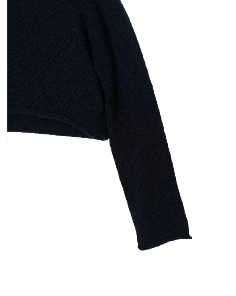 Il Gufo Virgin Wool Cardigan — Blue Blue