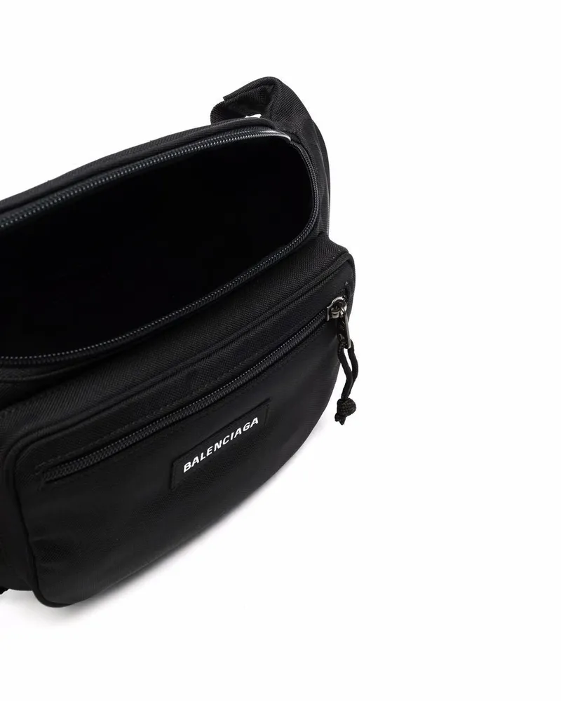 Balenciaga Explorer Belt Bag — Black Black