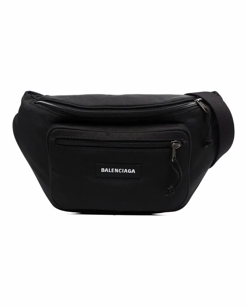 Balenciaga Explorer Belt Bag — Black Black