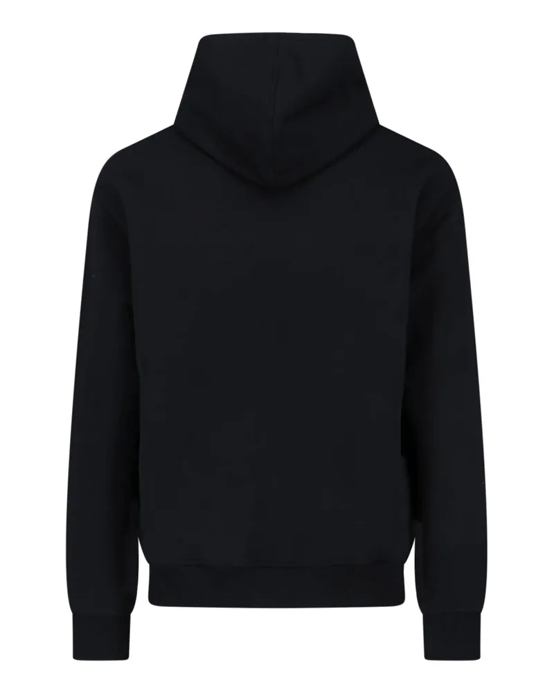 AMI Paris Men's Ami Sweaters Black Cotton Black