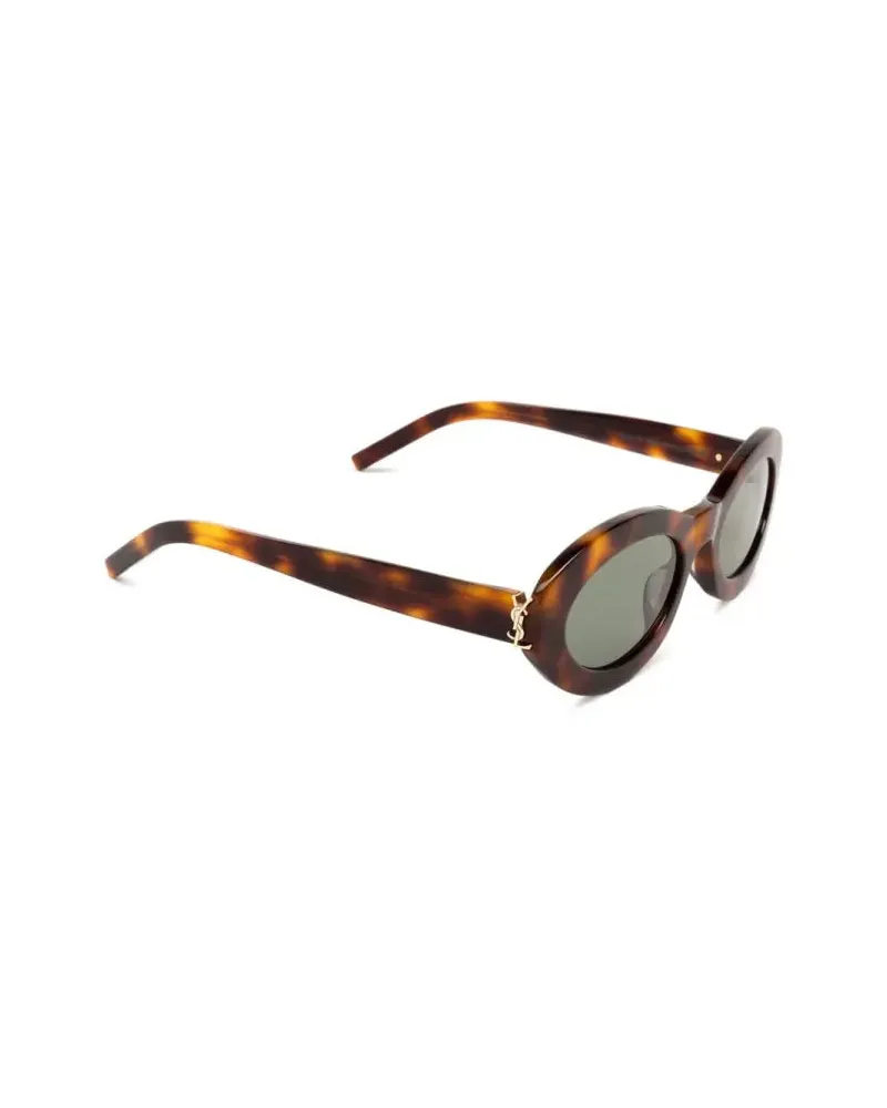Saint Laurent SLM136 Sunglasses — Brown Brown