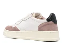 Women's Panelled Perforated Leather Sneakers Aw24 W