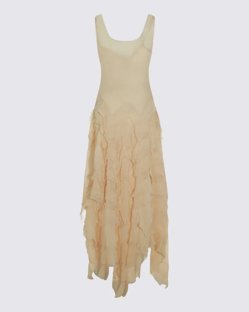 Blumarine Women's Dresses Ready To Die _vi Beige