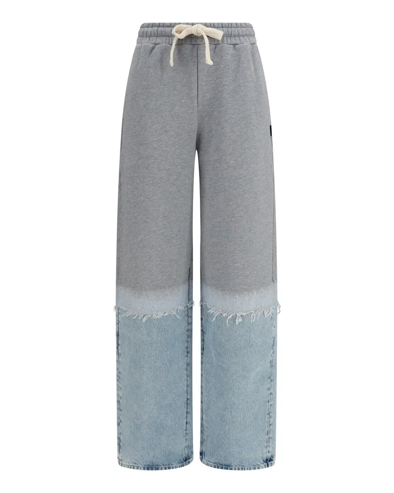 Haikure Women's Pants Field Pollock Cotton Blue Knitwear Sweater Blue