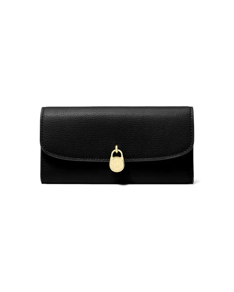 Michael Kors Women's Wallet Black Leather Bags Black