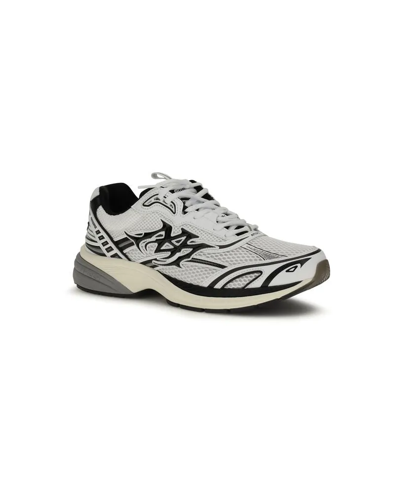 Amiri Men's White Calf Leather Bos Taurus Athletic Sneakers White