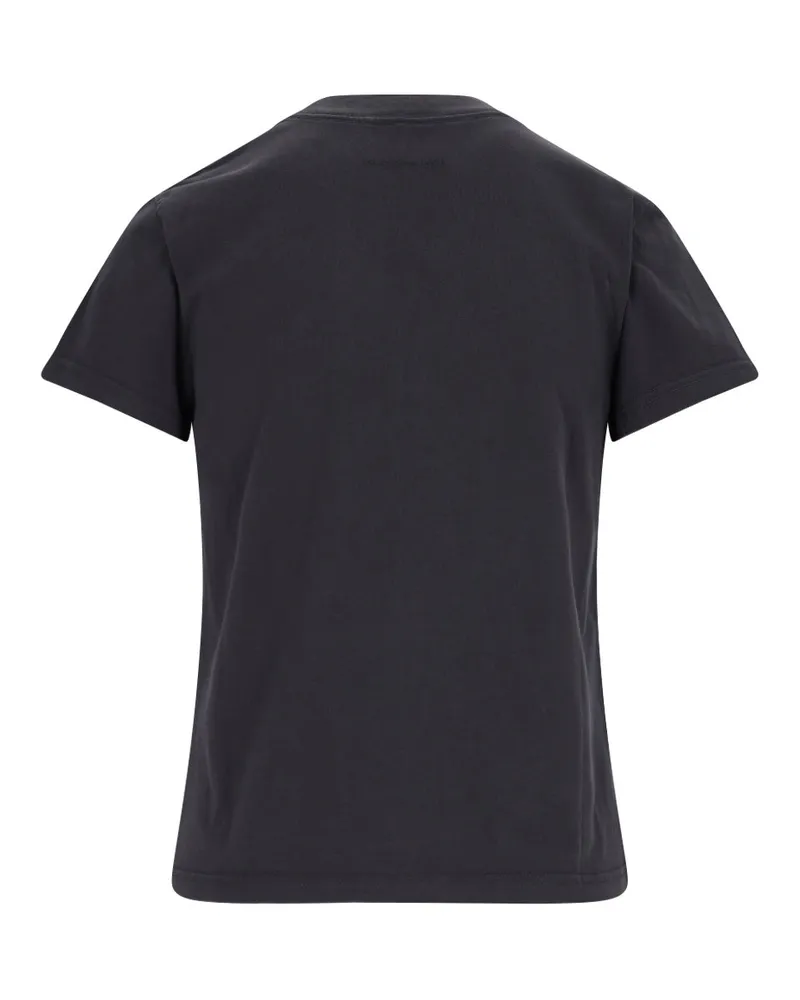 Courrèges Women T-Shirts And Polos Grey Cotton Gray