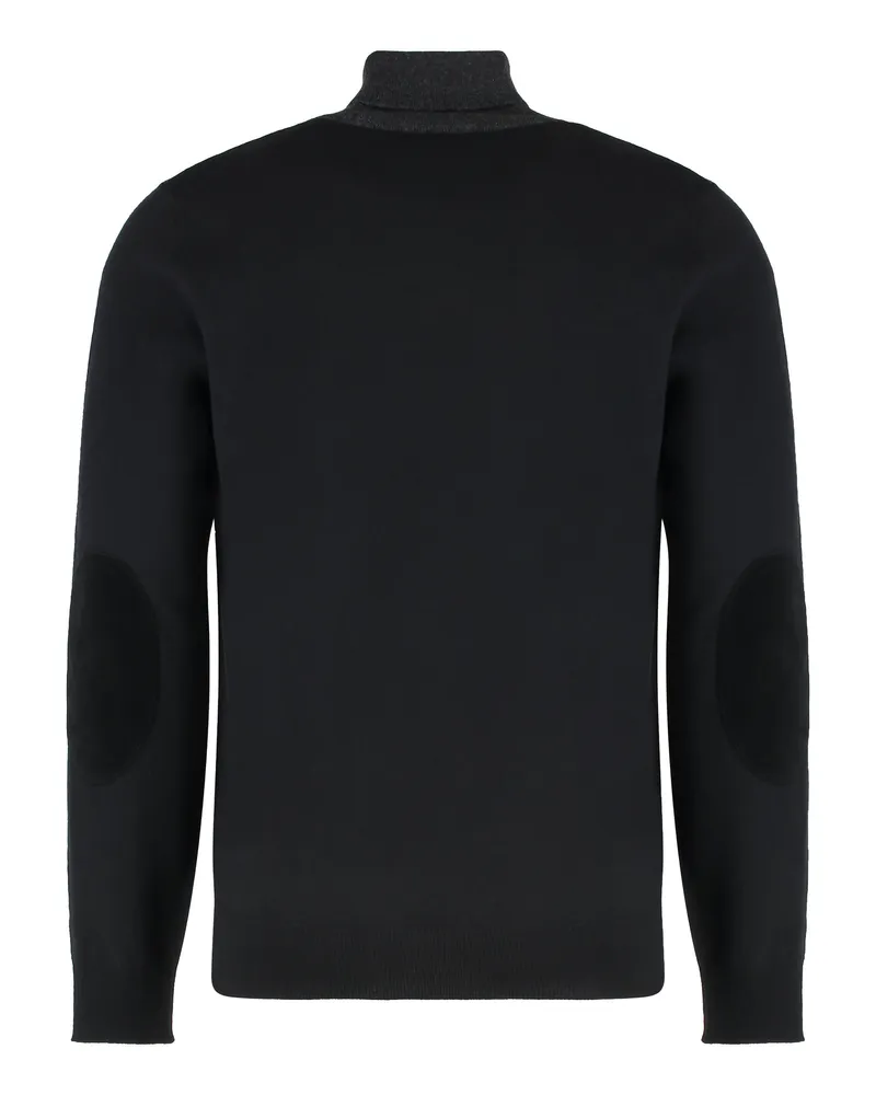 Maison Margiela Men's Round Neck Wool Sweater Grey Sweatshirts 