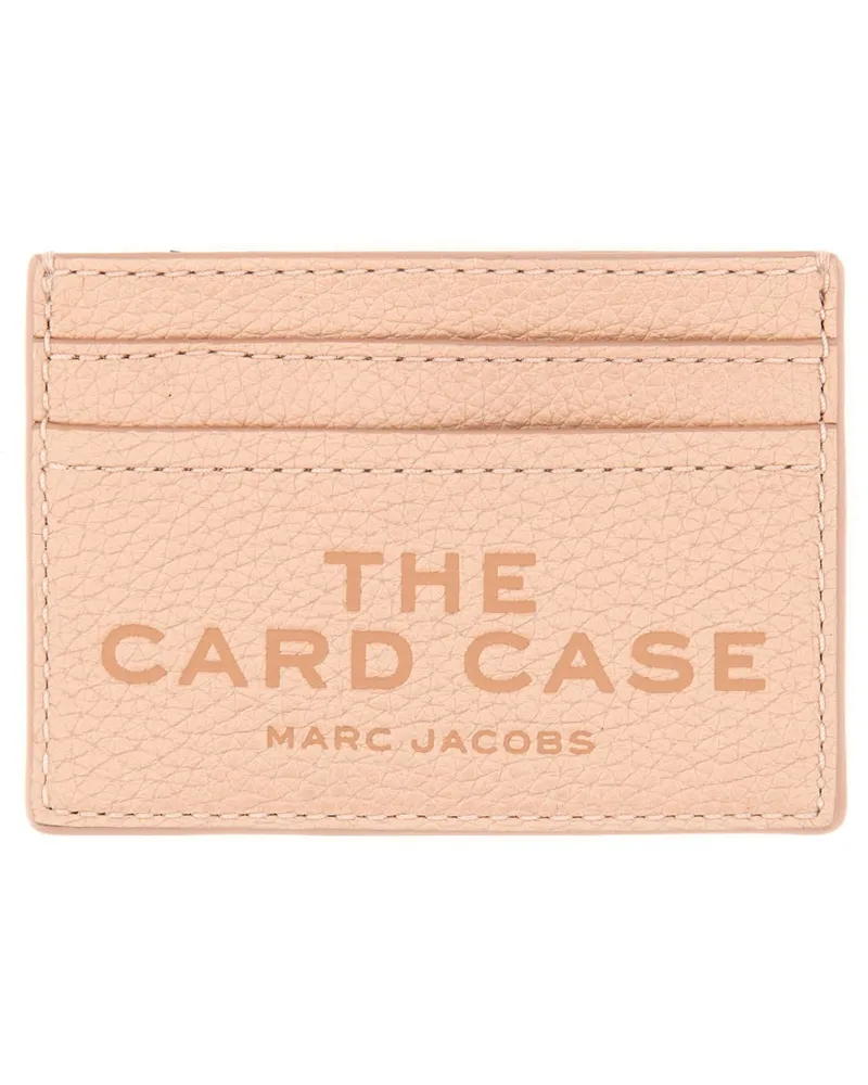 Marc Jacobs Cow Leather Card Case — Pink Pink