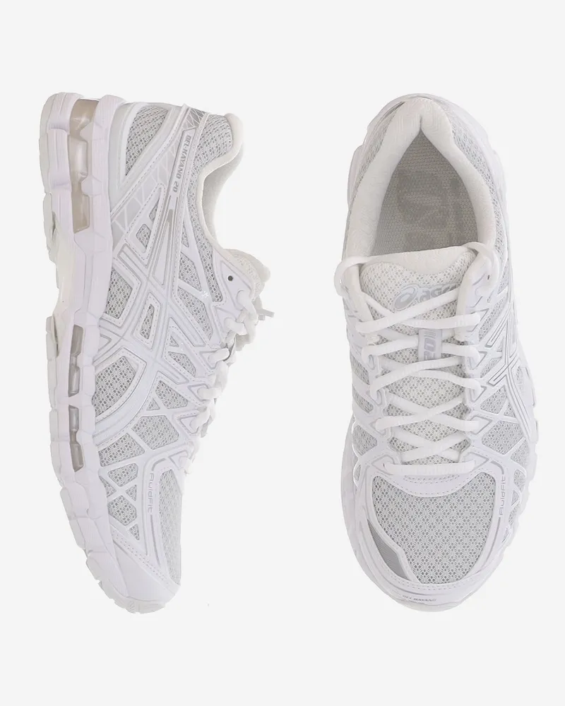 Asics Unisex Sneakers Gel-Kayano 20 White Textile Trainers White
