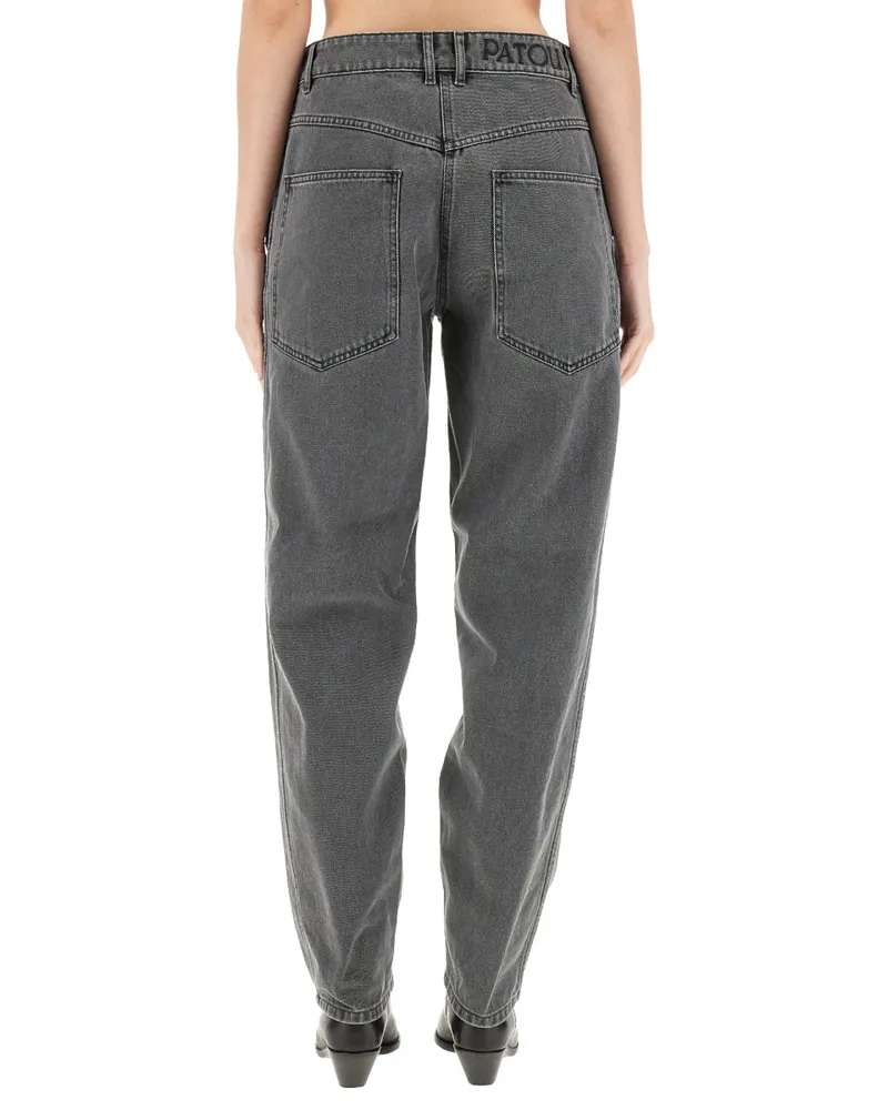 Patou 100% Cotton Cargo Pants — Gray Gray