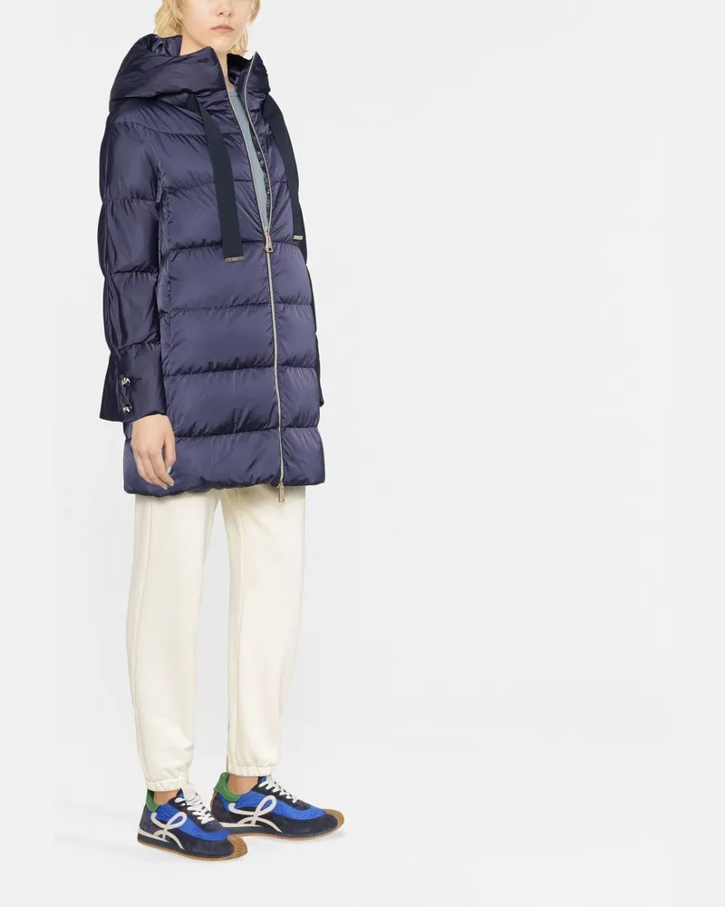 Herno Quilted Goose Down Down Jacket — Navy Navy