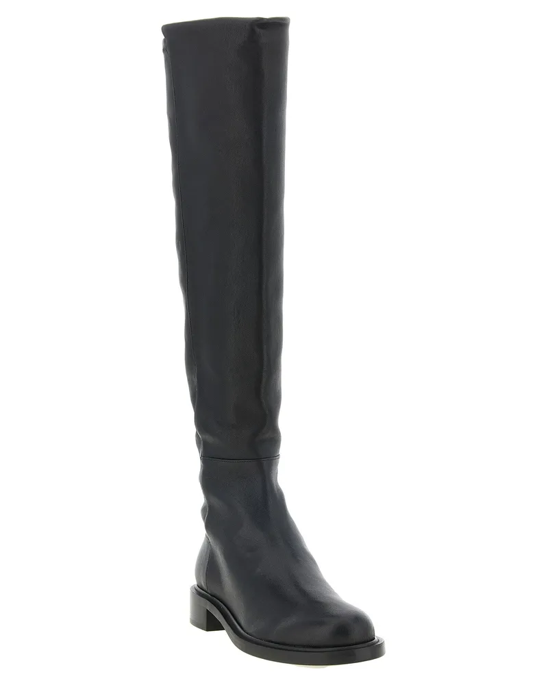 Stuart Weitzman 5050 Gisele Boot — Black Black