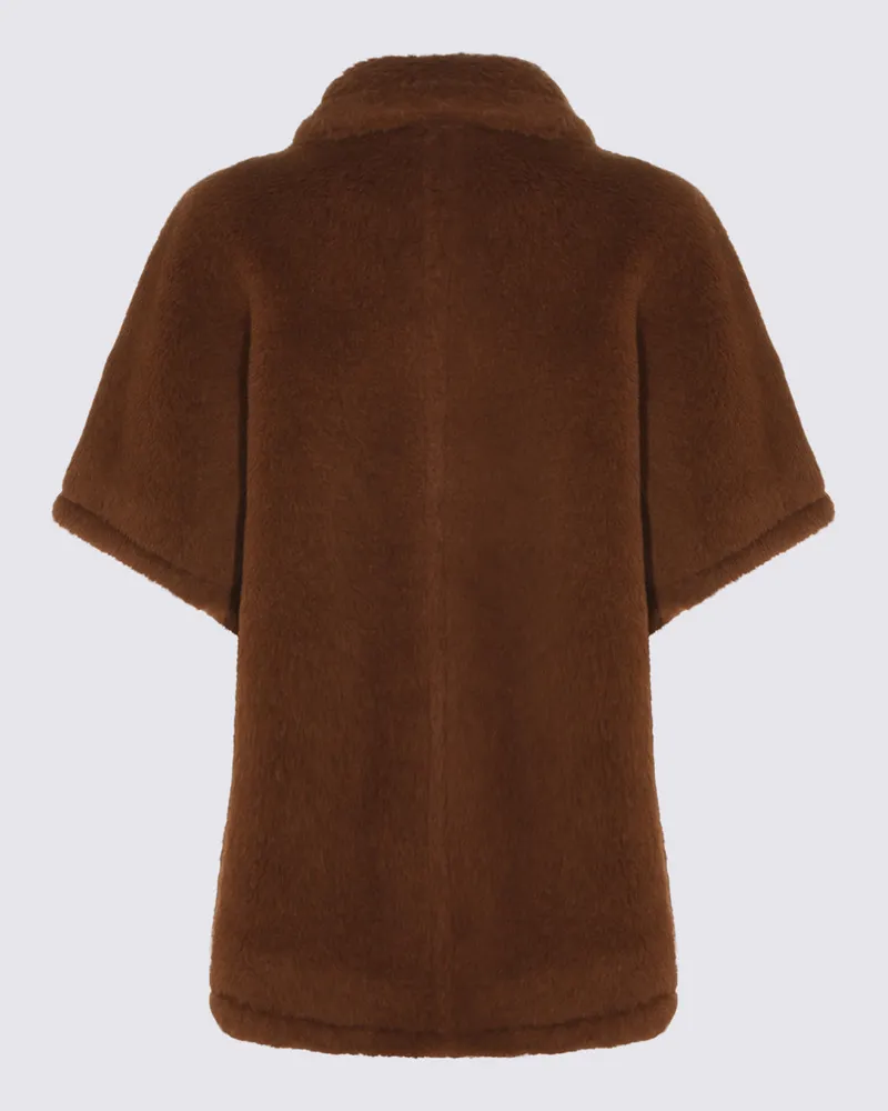 Max Mara Women's Jackets Cuoio _wp Wm Se Brown