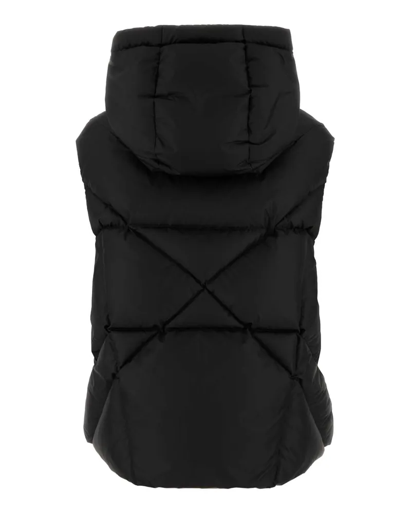 KHRISJOY Women's Black Polyester Blend Down Jacket Piumini Black
